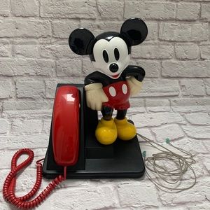 Vintage Disney Mickey Mouse phone landline works